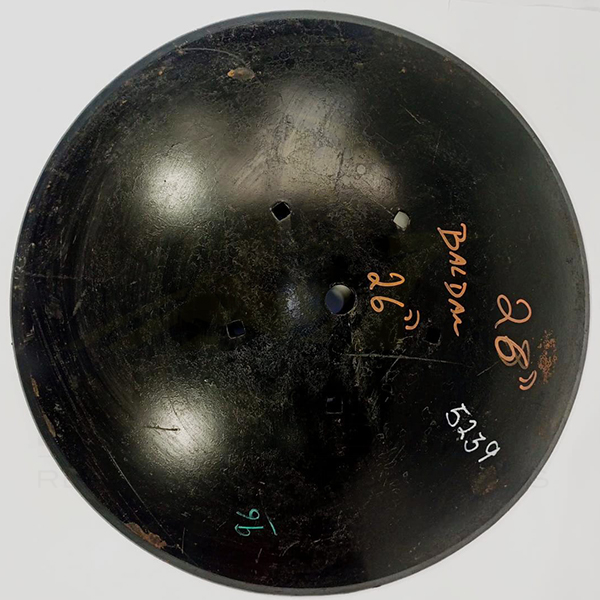 Disco liso 26?x6 MM AG RD 1.1-16?+5 HUECOS N2